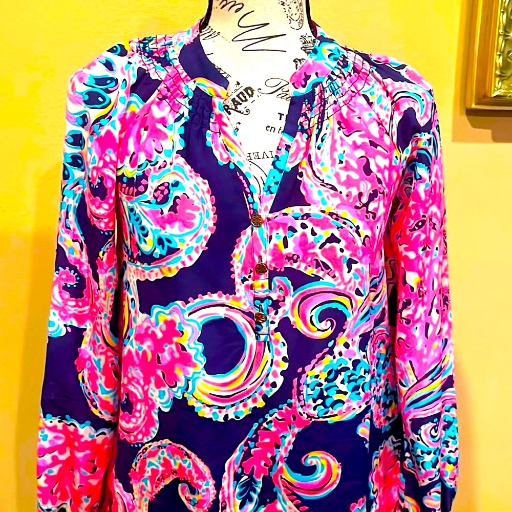 Lilly Pulitzer Silk Top